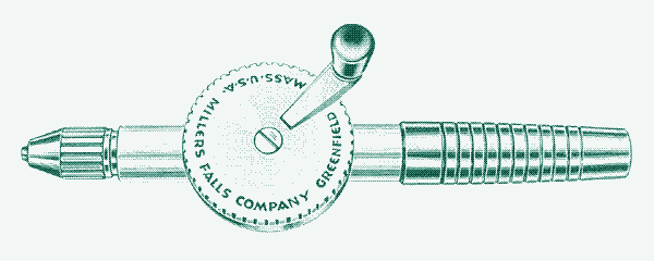 Buck Rogers Hand Drill.