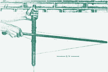 The bow drill. Picture by Rudolf Hommel.