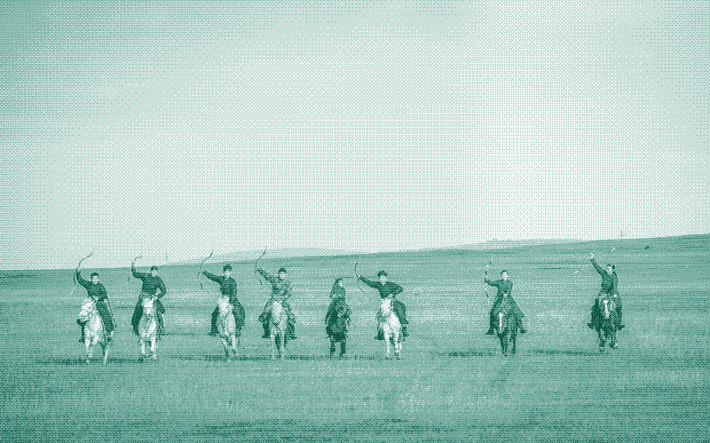 Image: Mongolian horse archers. Credit: Nasanbat Nasaa. Via Traditional Manchu Archery.